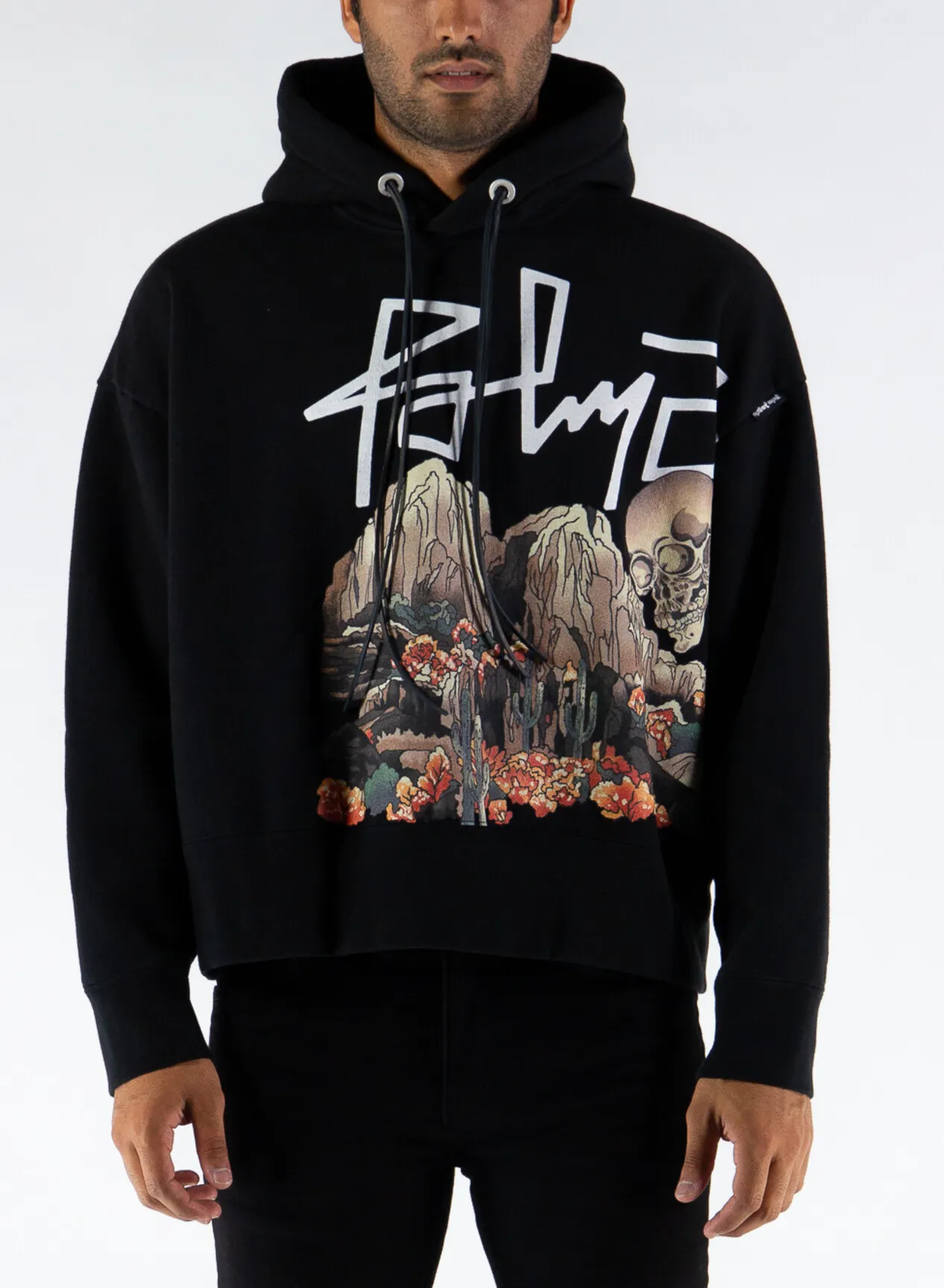 Palm Angels Felpa Big Desert Hoody