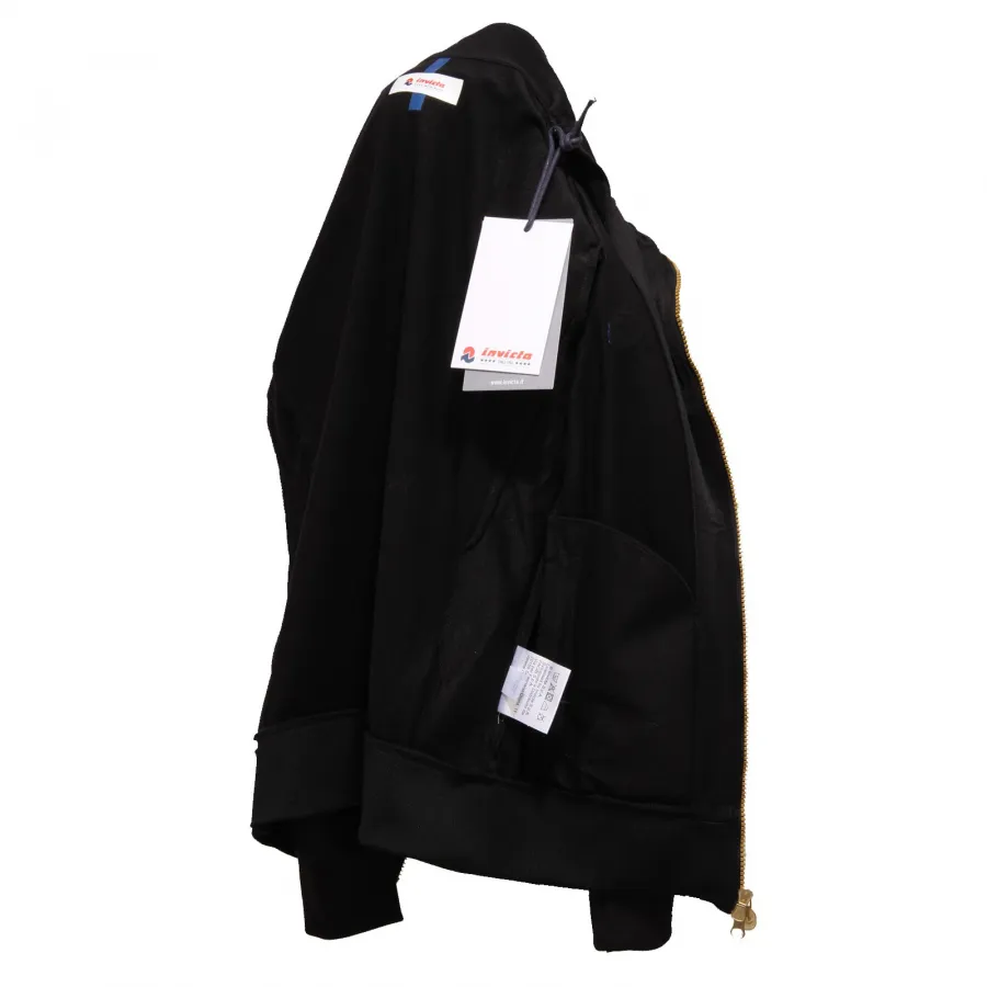 1548K felpa donna INVICTA ICON black acetate sweatshirt woman