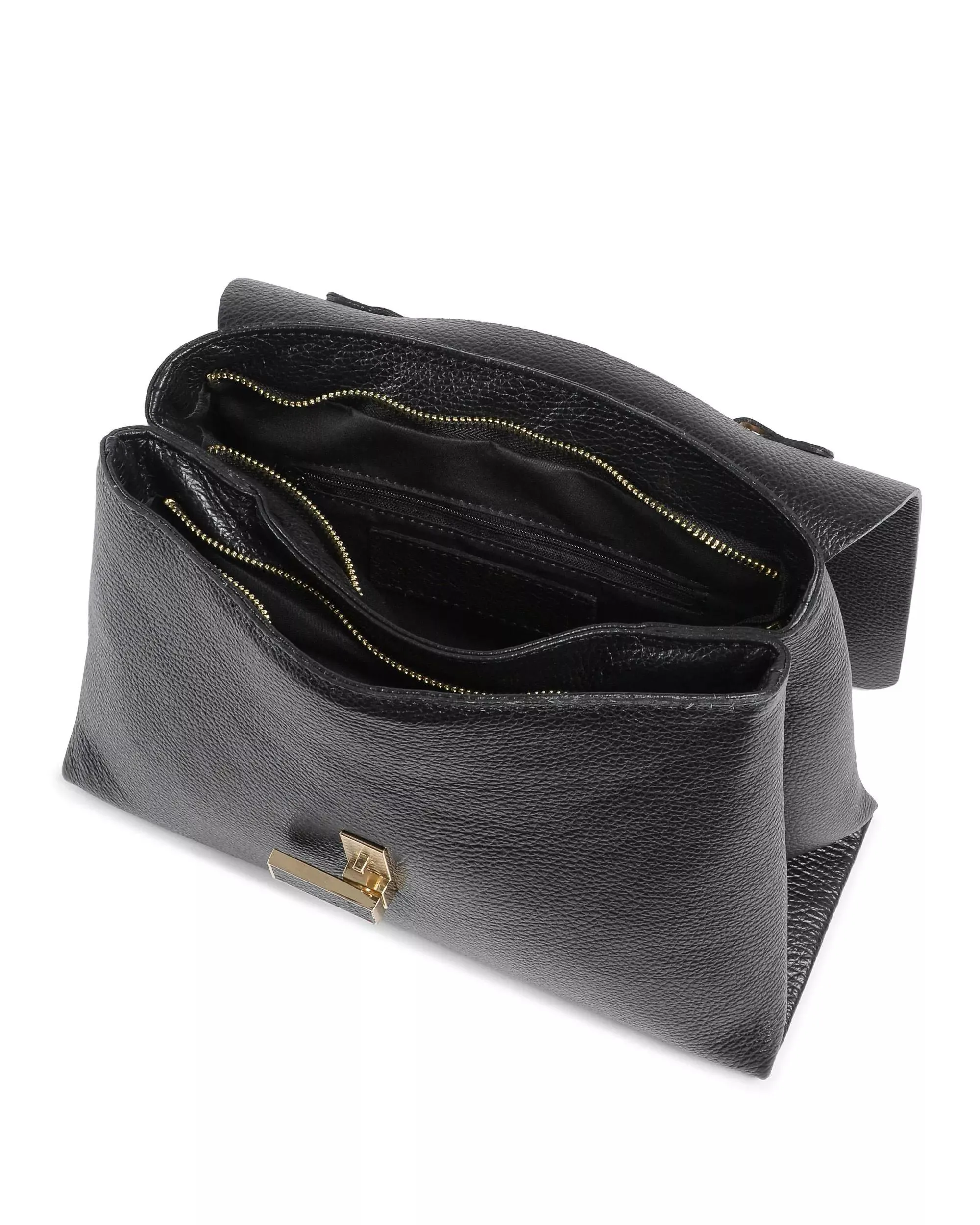 19V69 Italia V Italia Women's Black Handbag 10520 DOLLARO NERO 4 Schwarz