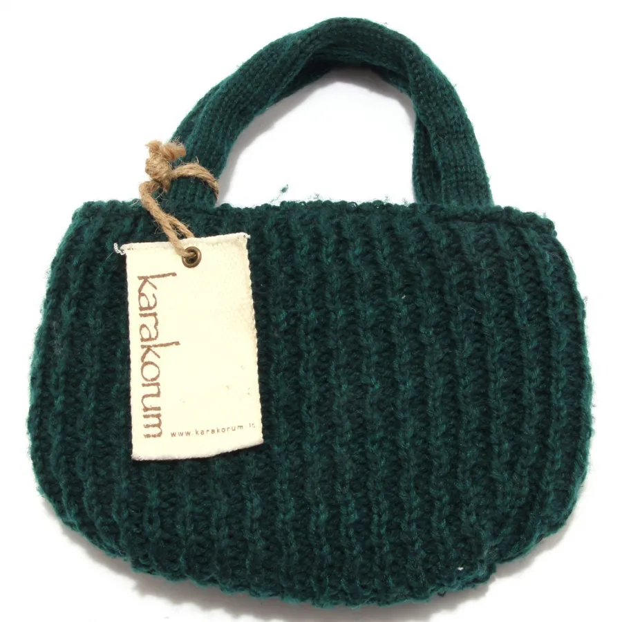 6749W KARAKORUM Green Mini Handbag Woman's Clutch Purse