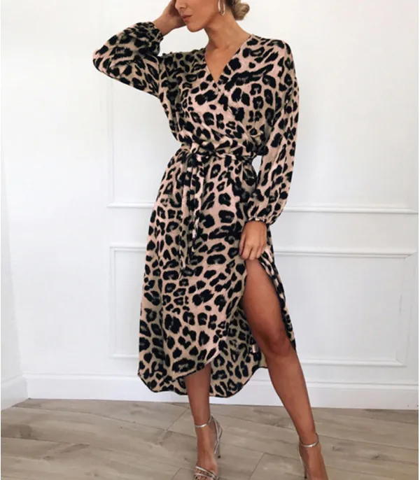 Abito leopard Jui