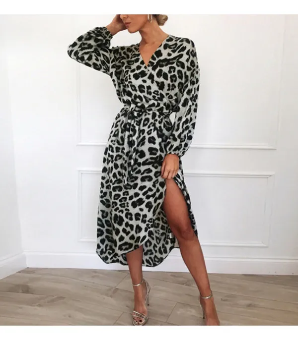 Abito leopard Jui