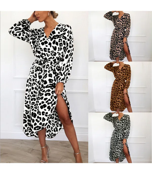 Abito leopard Jui