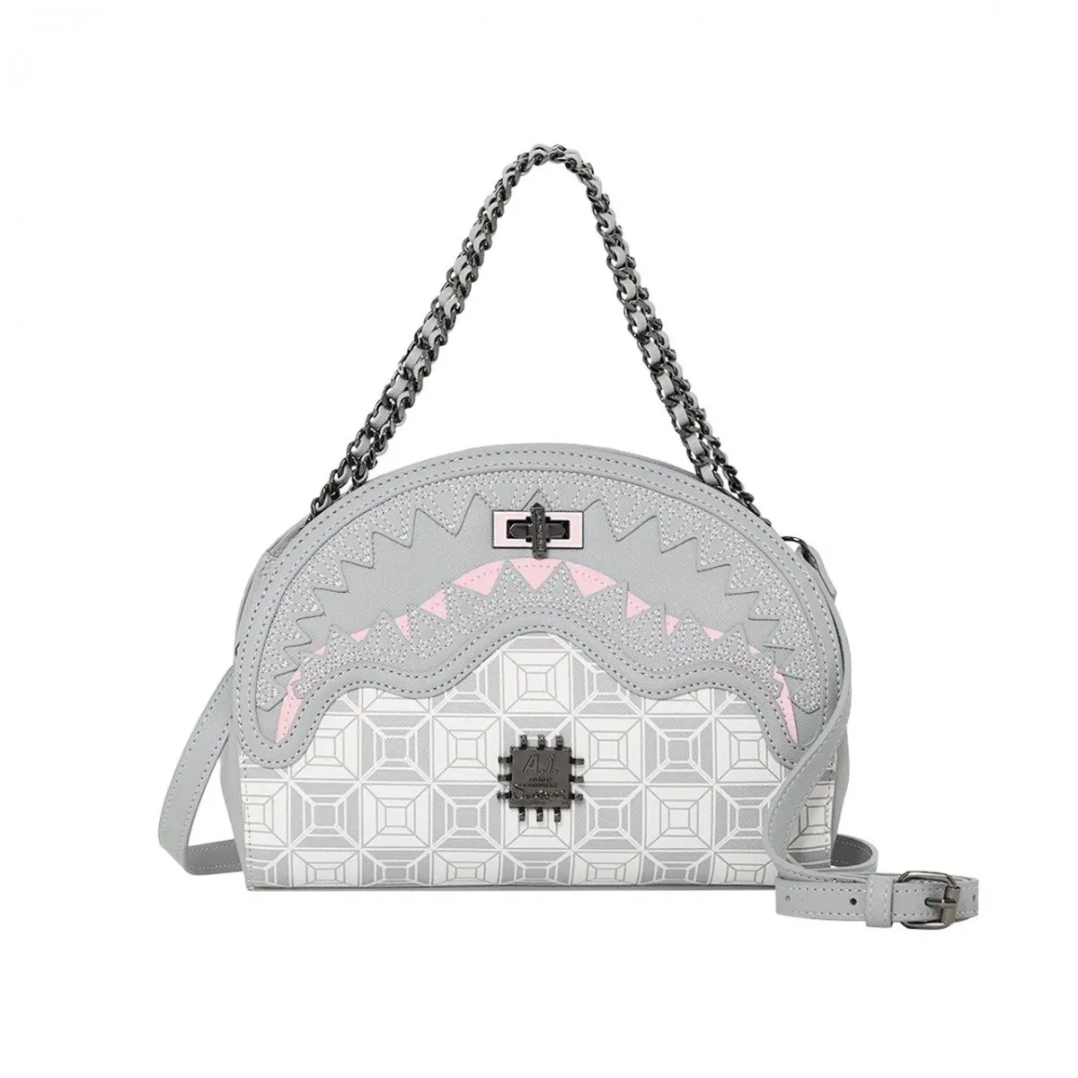 Ai Stunna Cream Shark Handbag