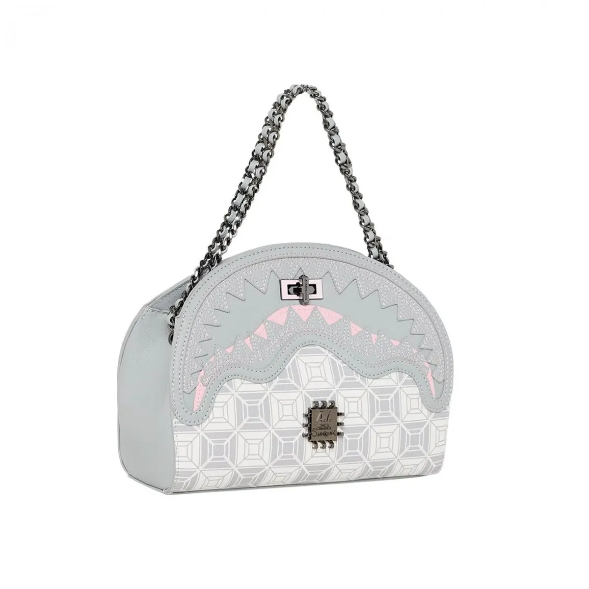 Ai Stunna Cream Shark Handbag