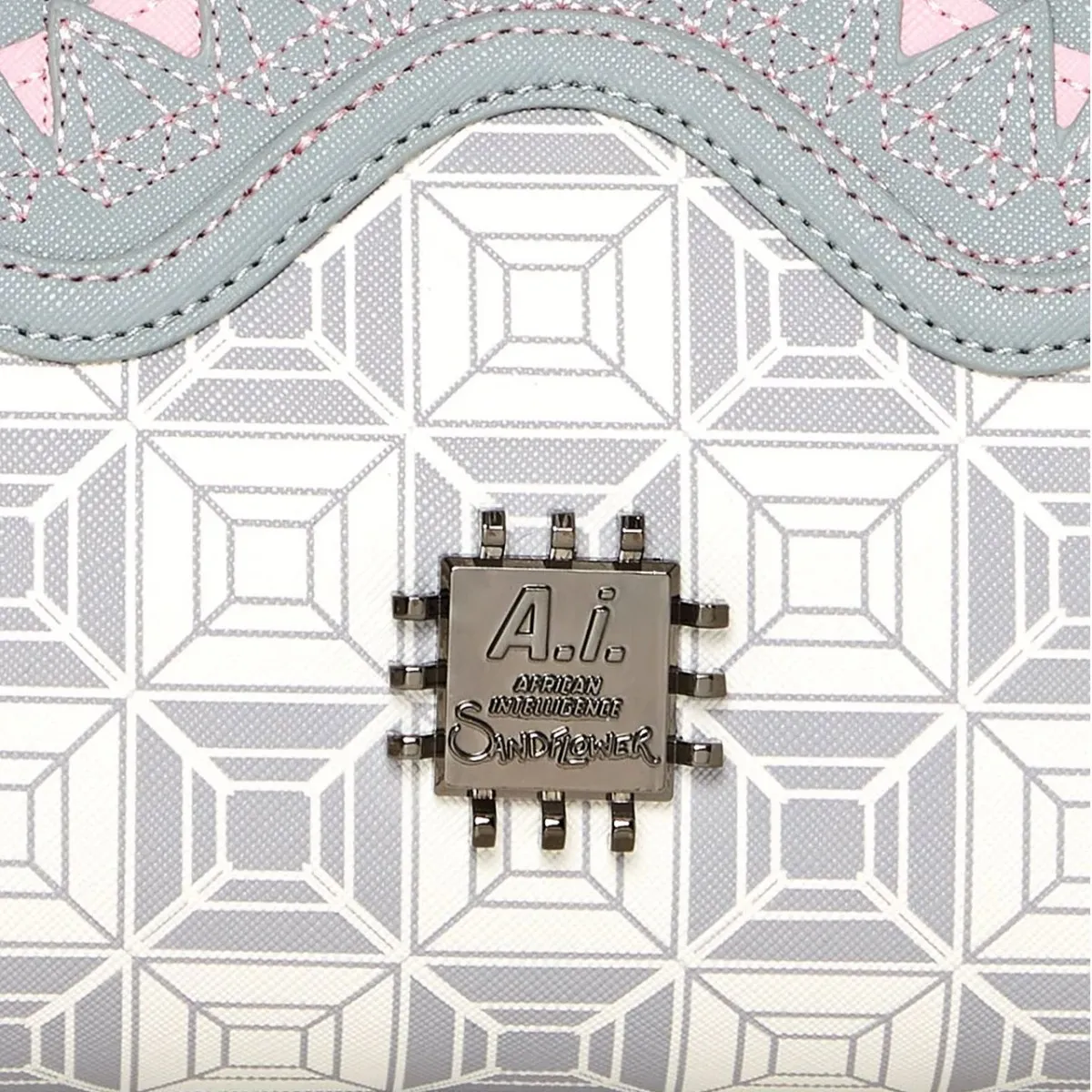 Ai Stunna Cream Shark Handbag