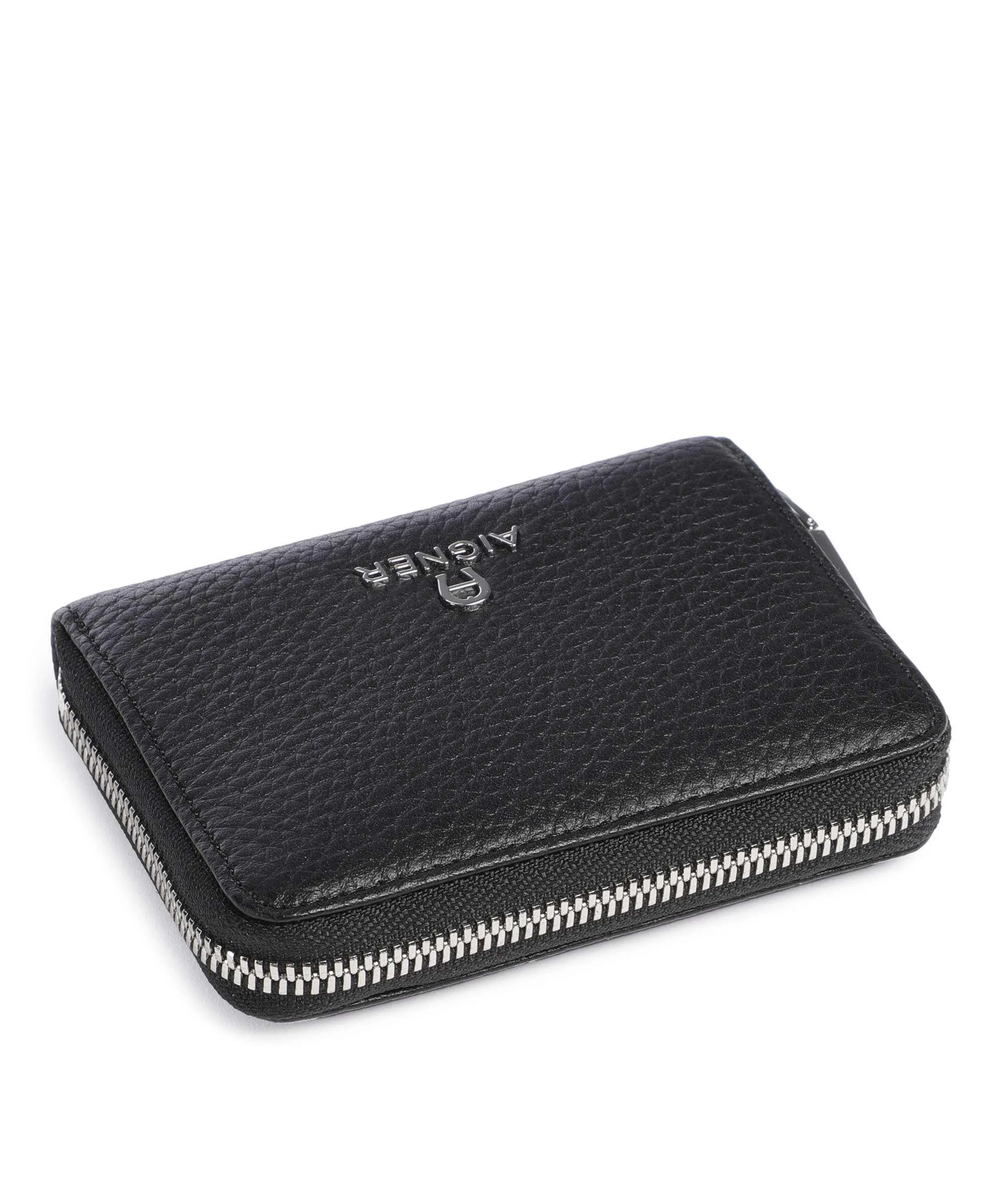  Aigner Ivy Portafoglio pelle granulata nero  