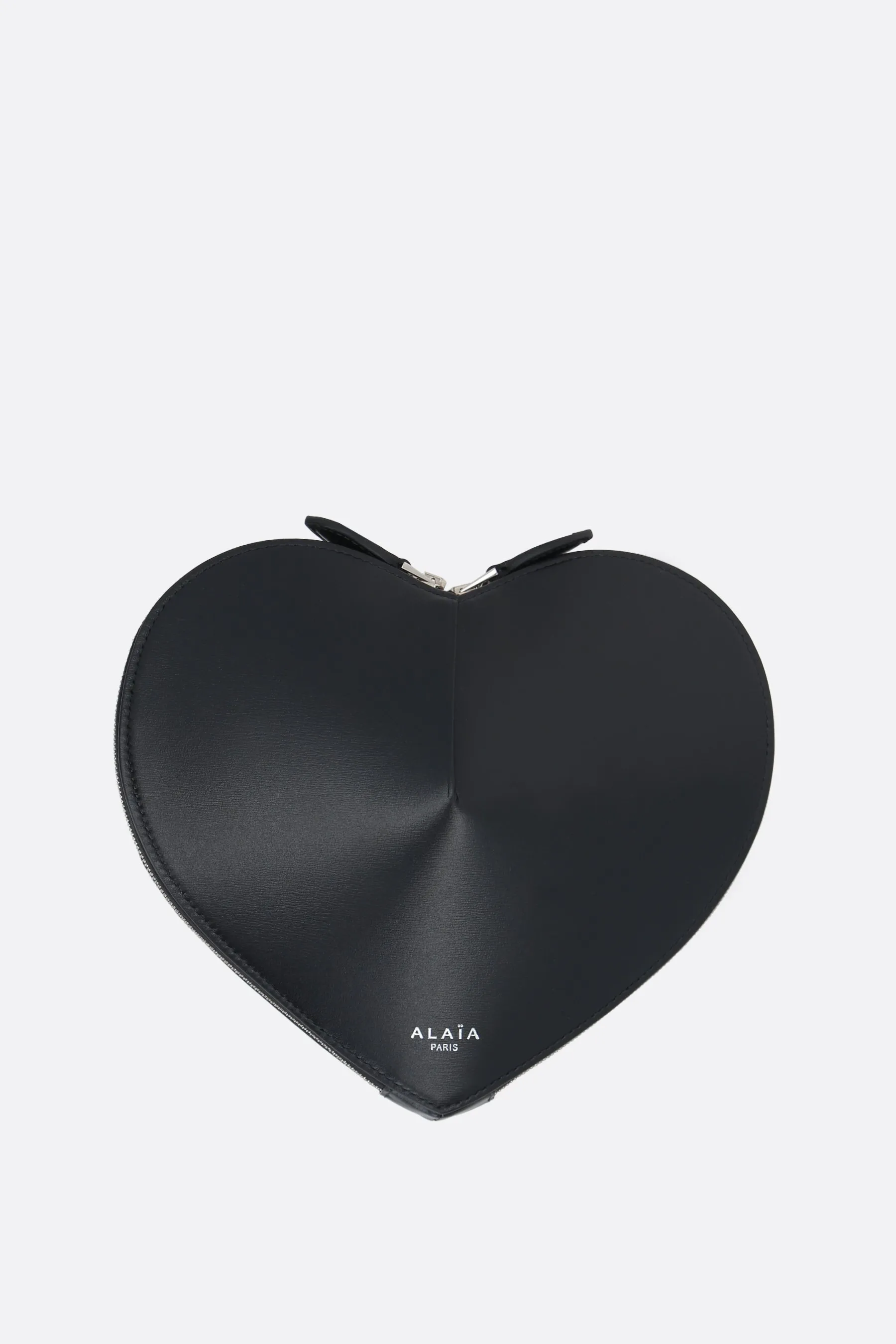 ALAIA Lux Leather Le Coeur Shoulder Bag