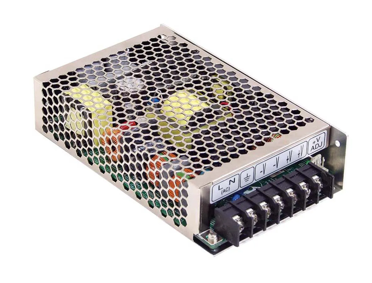 Alimentatore switching MEAN WELL HRP-150-12, 156W, ingresso 120 → 370 V dc, 85 → 264 V ac, uscita 12V cc,