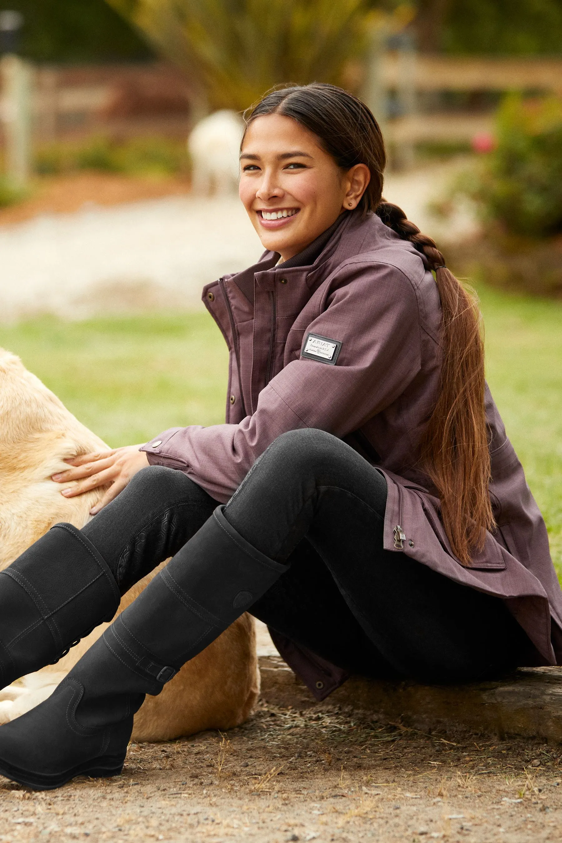 Ariat Landgale - Nero boots waterproof
