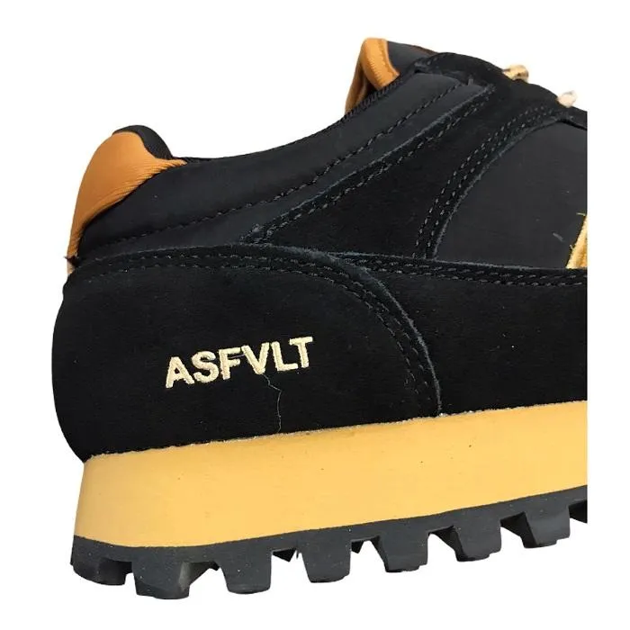 ASFVLT men's sneakers, black-coffee color, style CHA008 - buy now!
