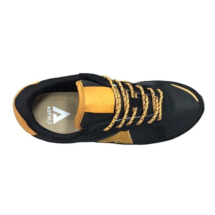 ASFVLT men's sneakers, black-coffee color, style CHA008 - buy now!