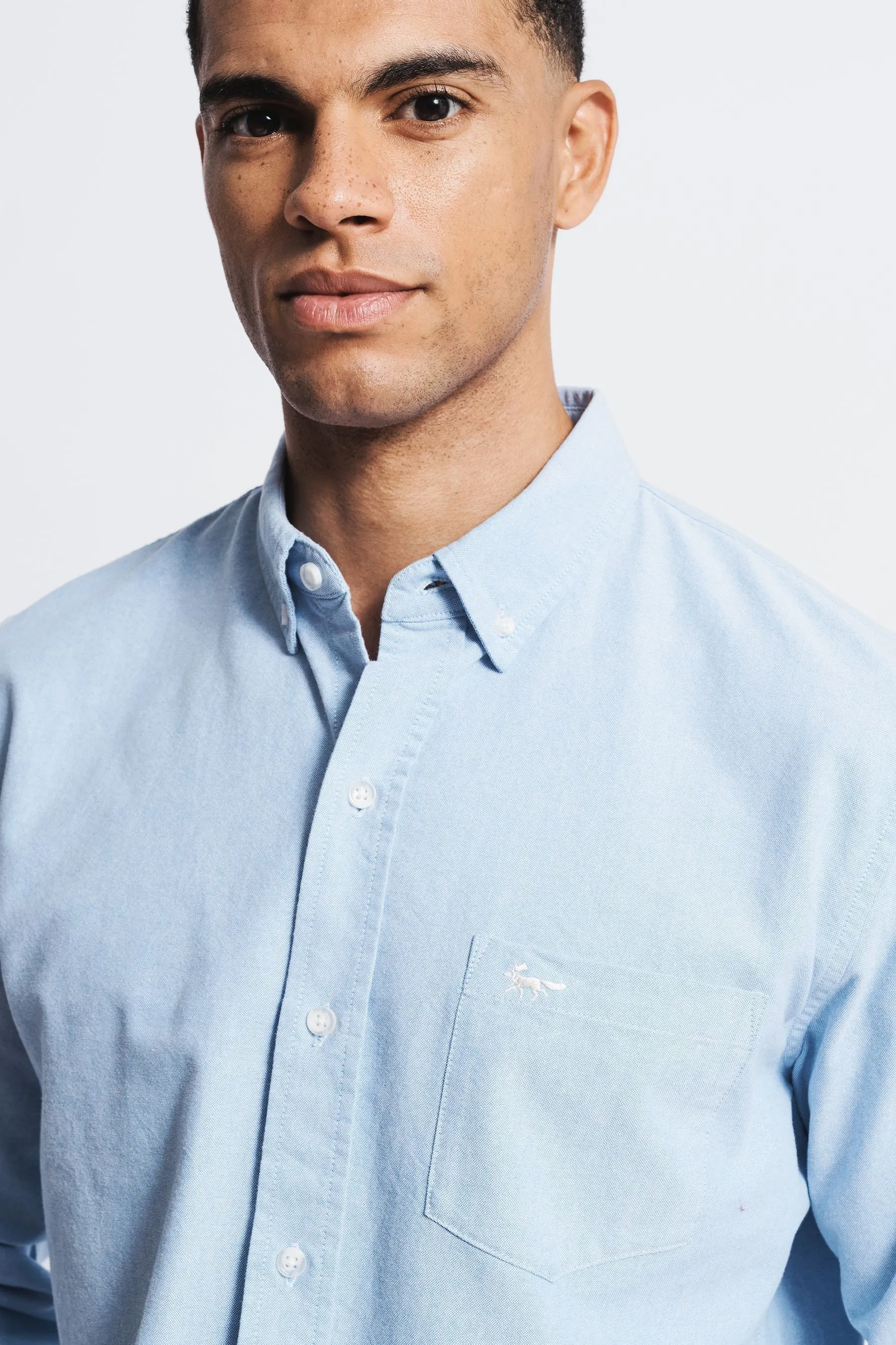 Aubin Aldridge Oxford Button Down Cotton Shirt    