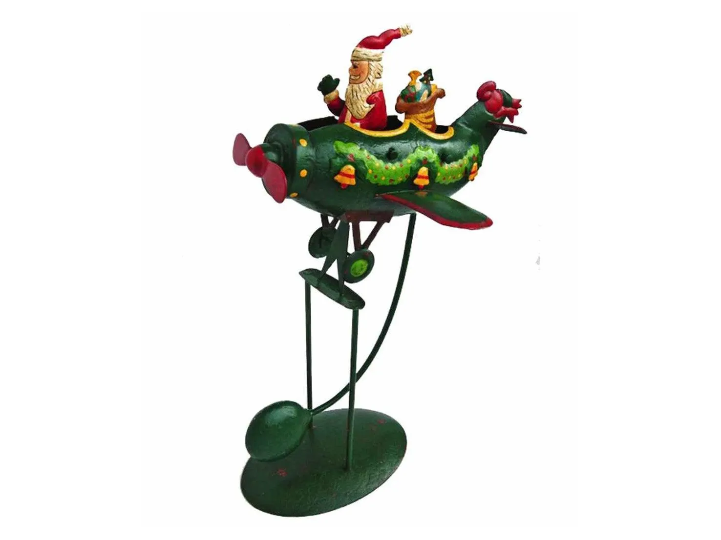 AUTHENTIC MODELS Flying and Rocking Santa Claus TM131