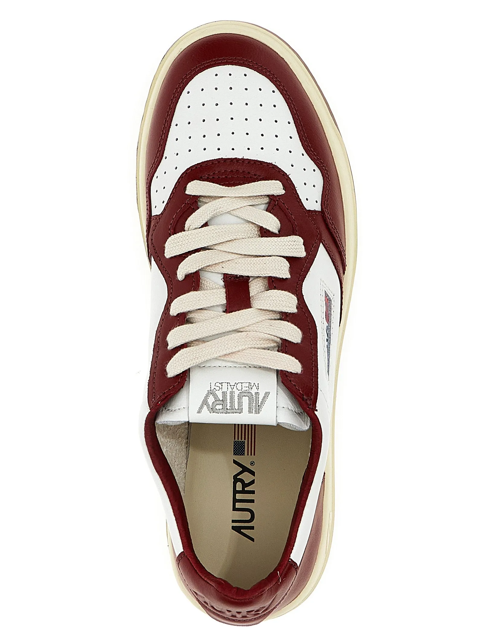 Autry 01 Bordeaux Sneakers