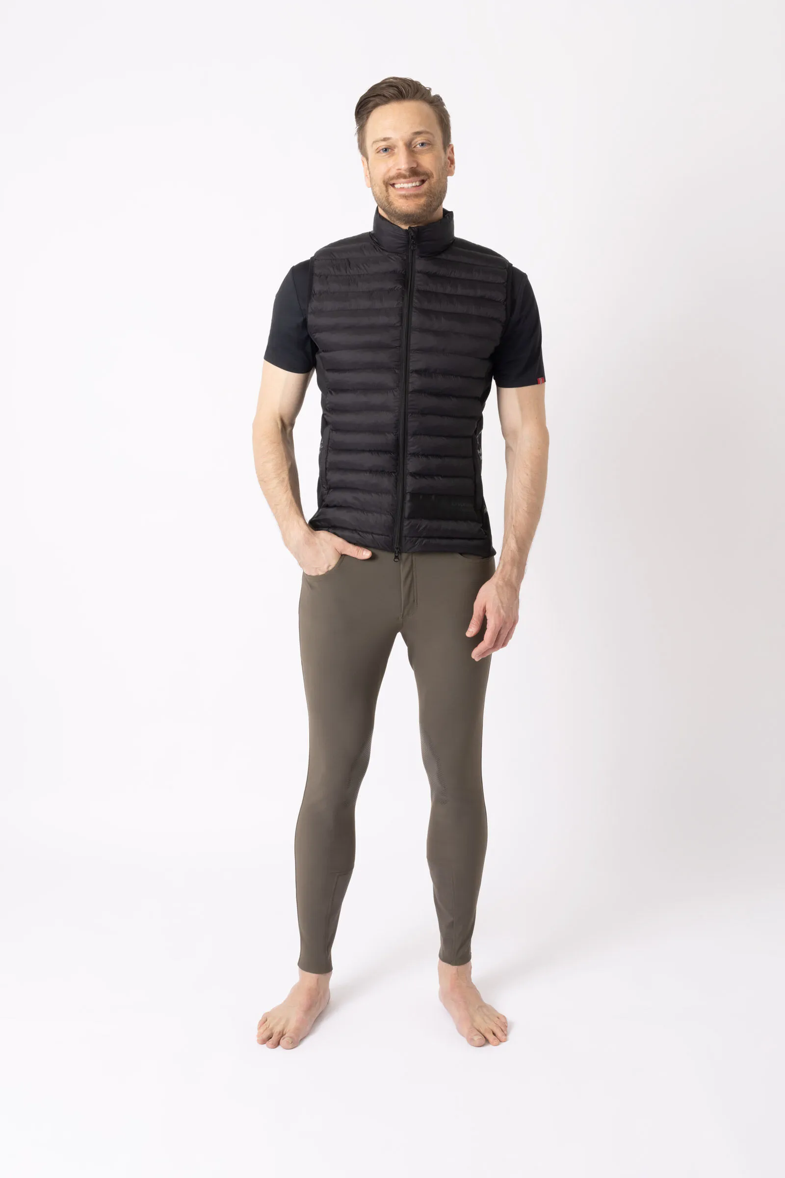 B Vertigo Simon Equitation Padded Ultralight Gilet for Men