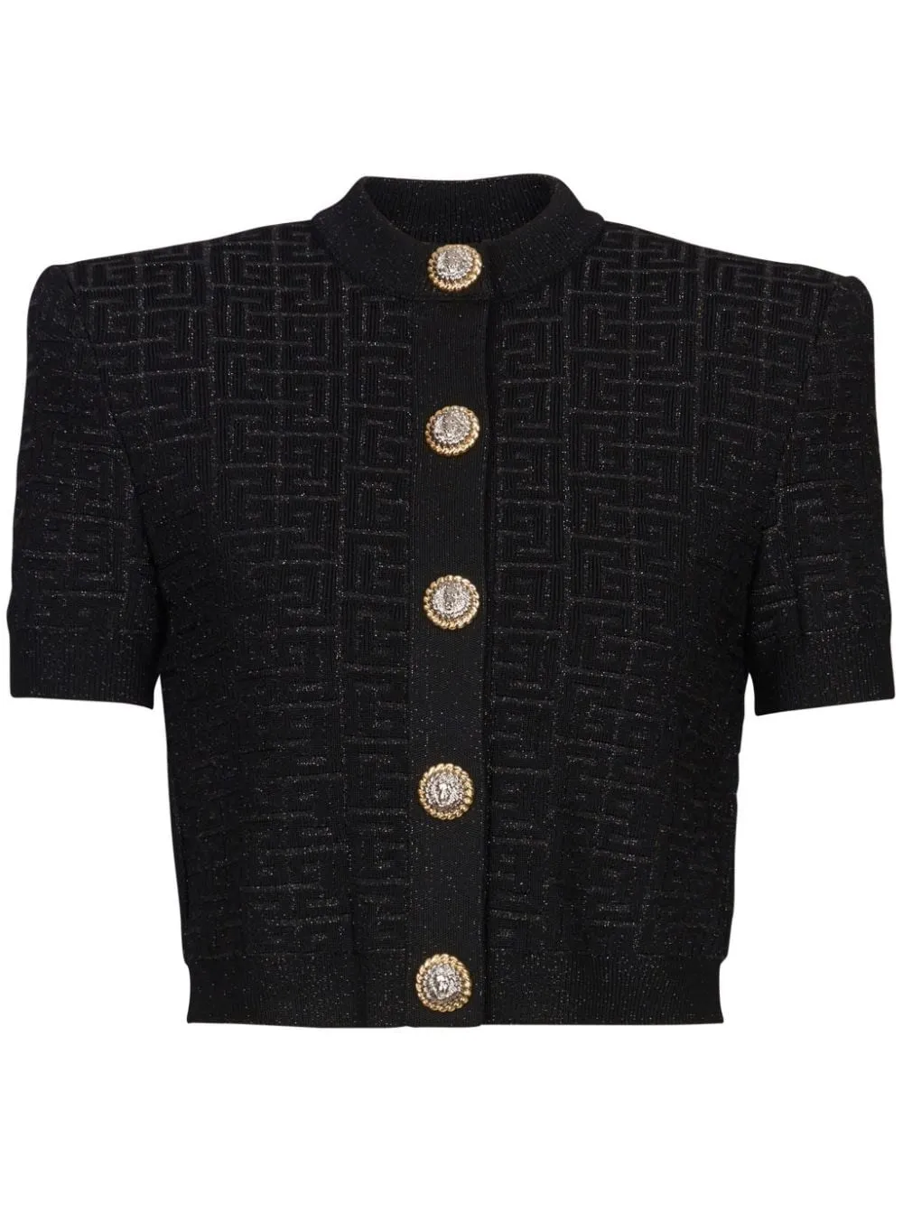 Balmain Cardigan crop PB Labyrinth