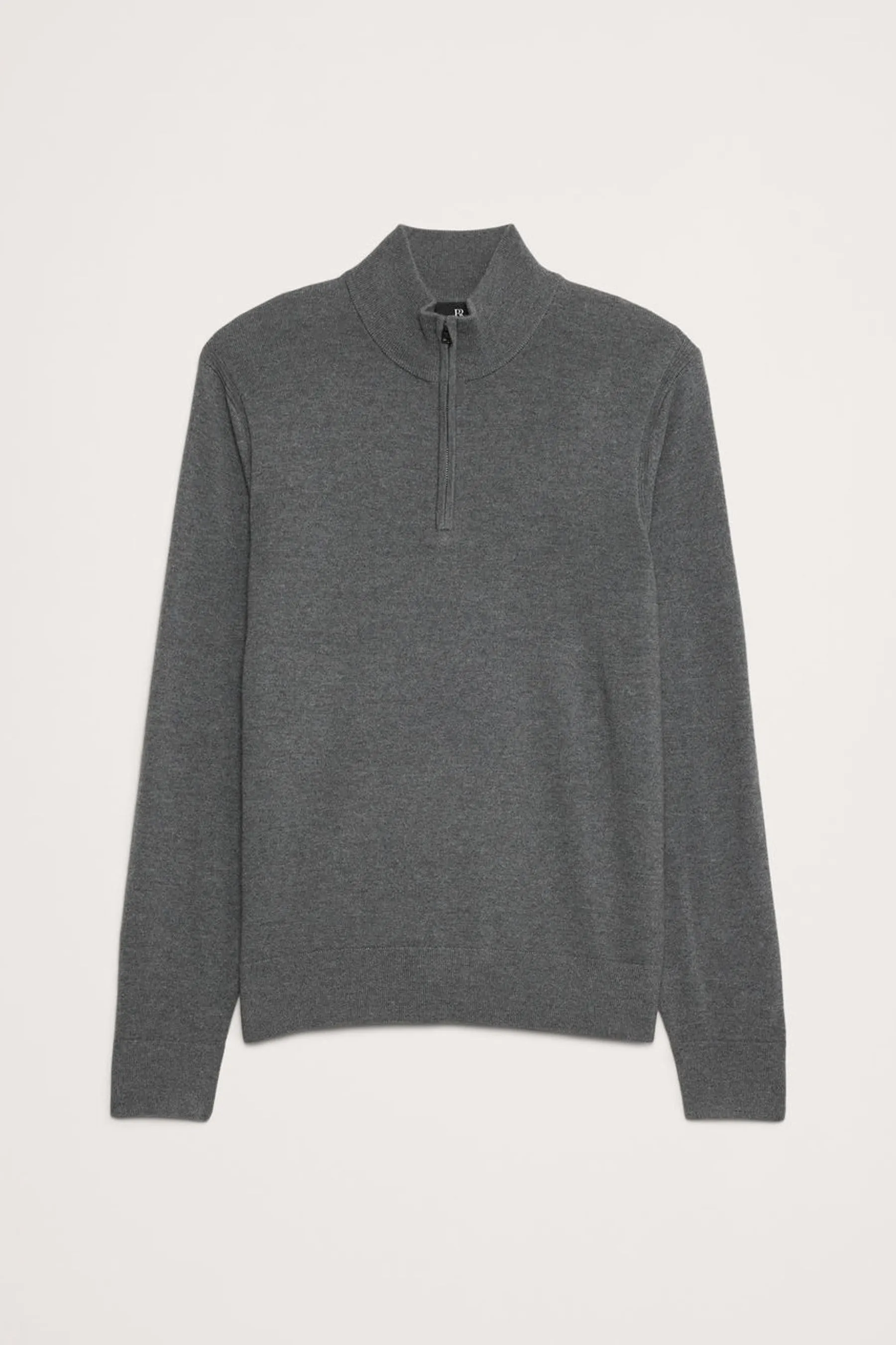 Banana Republic Lana Merino Italiana Mezza Zip Maglione    