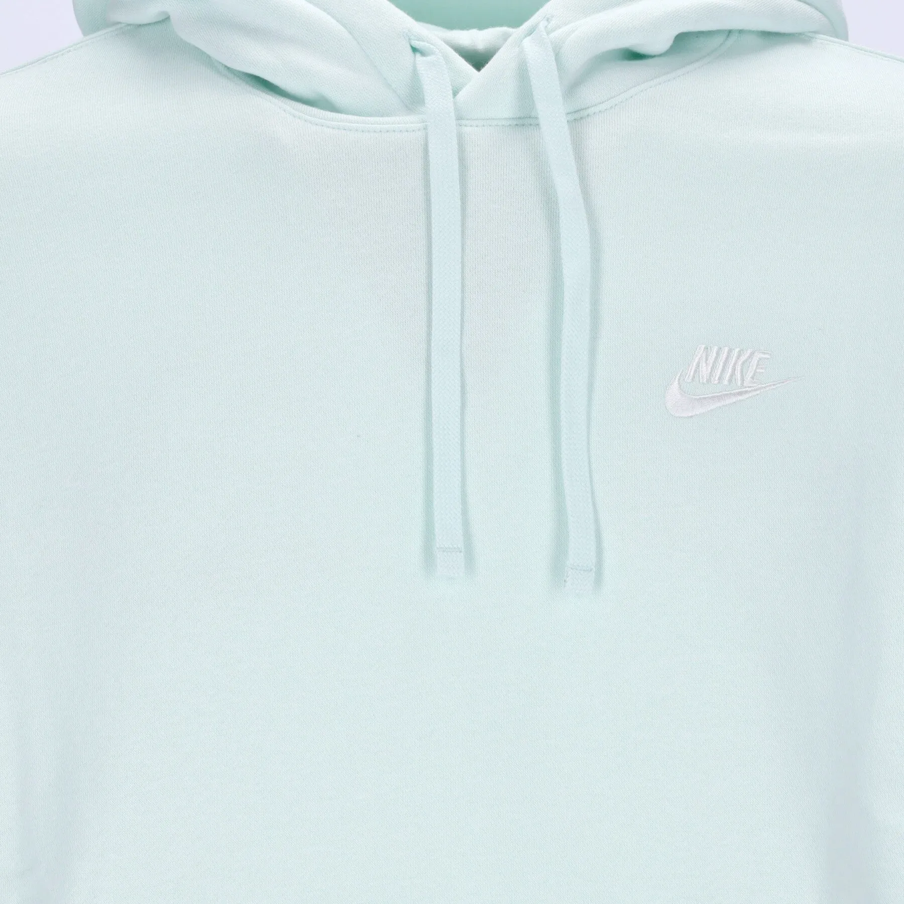 Barely Green, Barely Green, and White Club Fleece Hoodie for Men