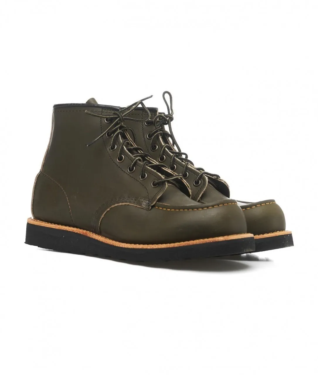 black Alpini lace-up boots