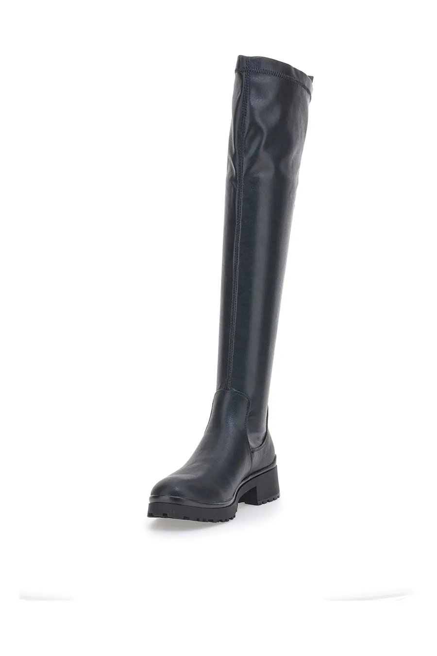 Black Knee-high Boots First Lady 4088