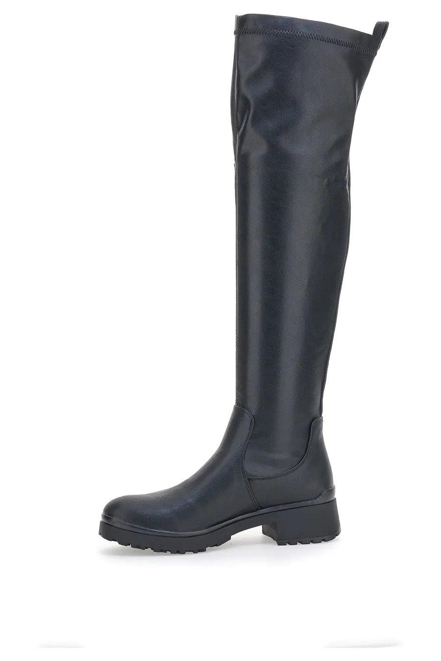Black Knee-high Boots First Lady 4088