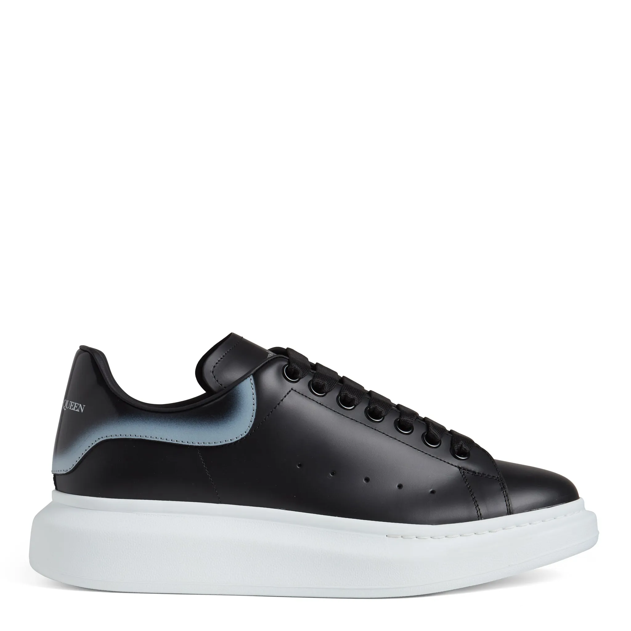 Black Leather Oversized ALEXANDER MCQUEEN Sneakers
