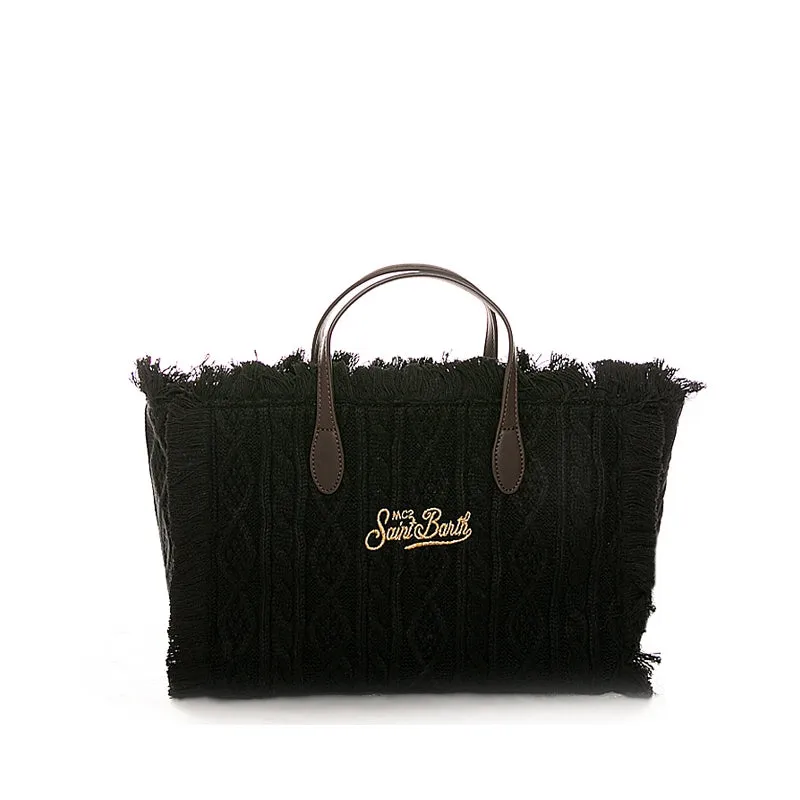 Black Mc2 Saint Barth Colette Handbag