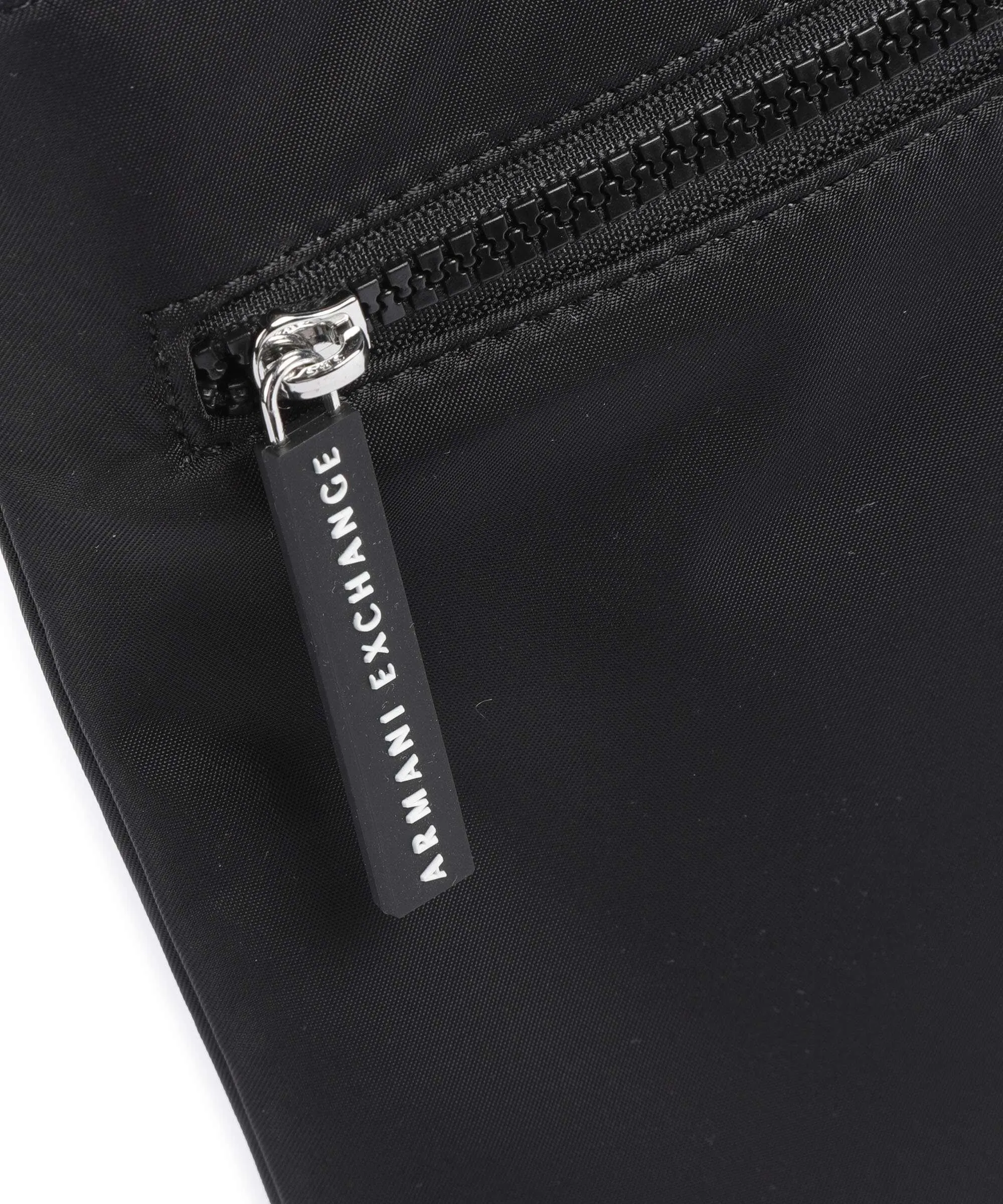 Black Polyester Crossbody Bag by Armani Exchange