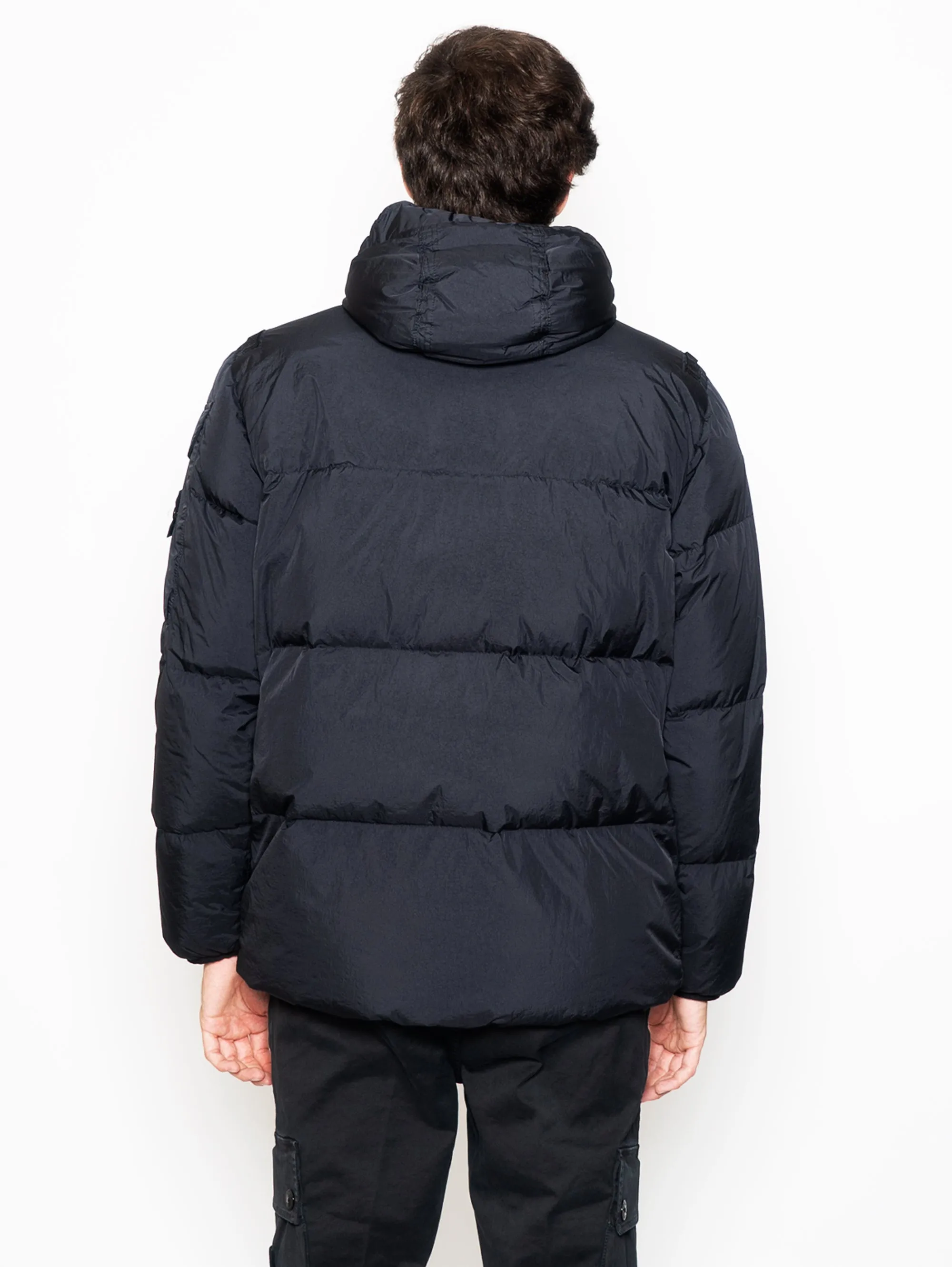 Black Recycled Nylon Reps Jacket