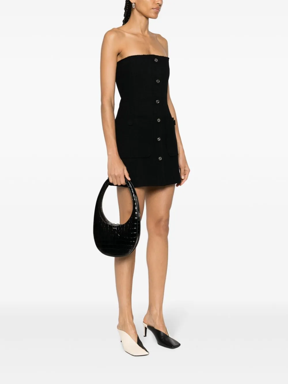 Black women's tote bag with swipe functionality - one result
