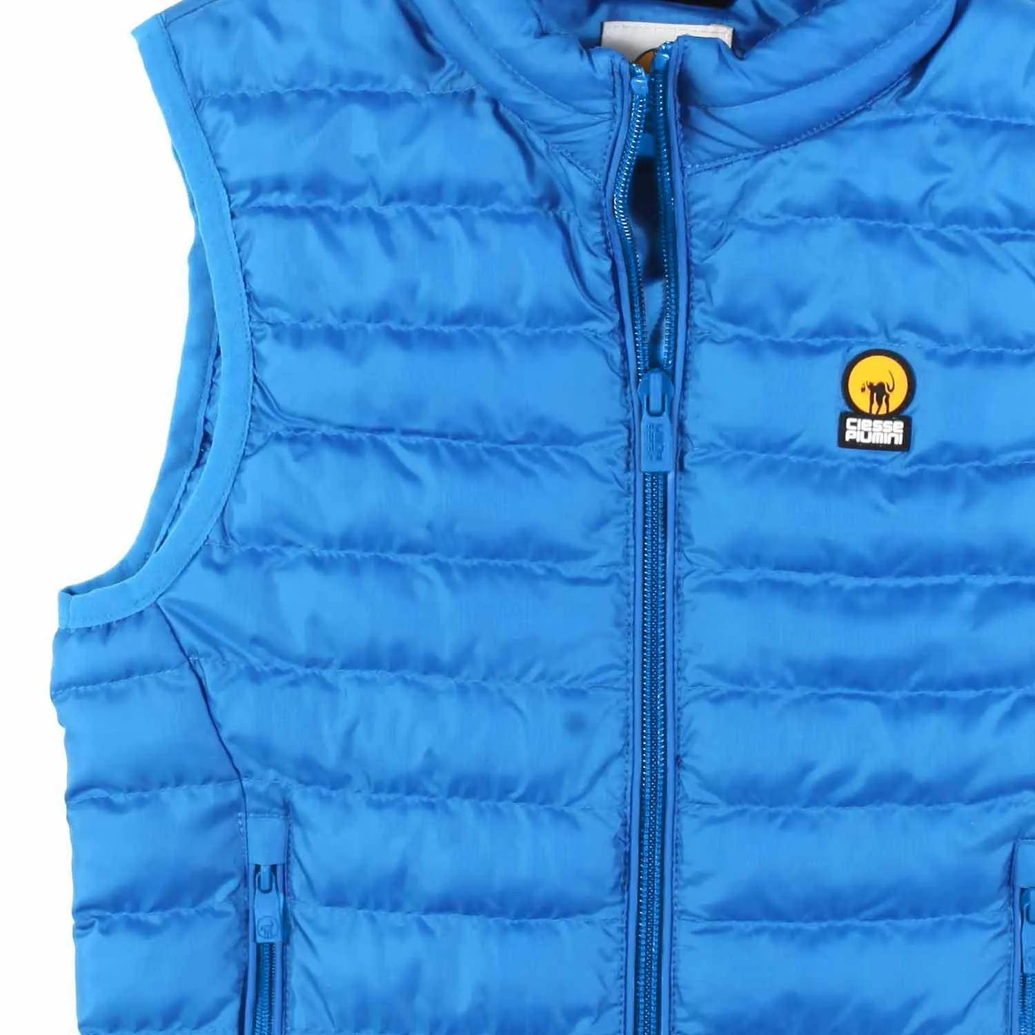 Blue Padded Vest for Kids and Teens