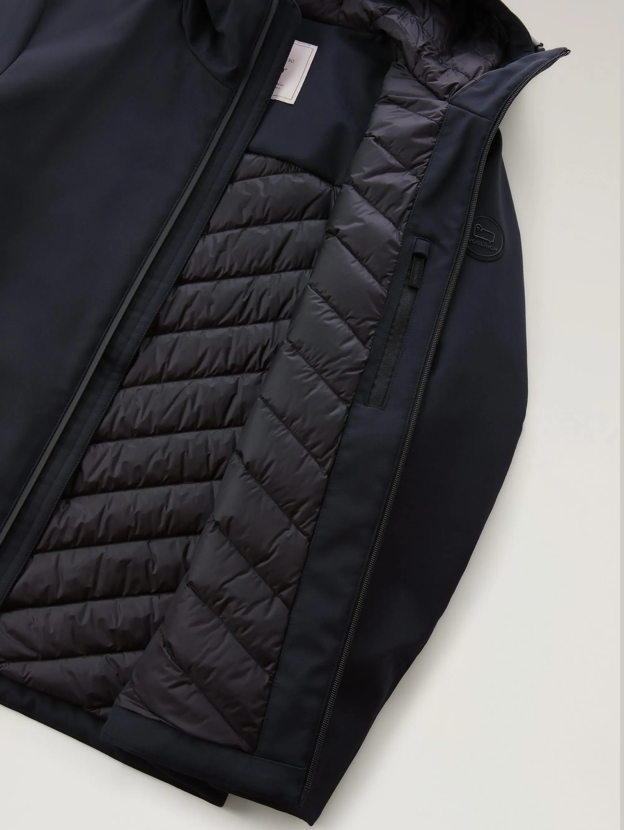 Blue Windproof Hooded Jacket