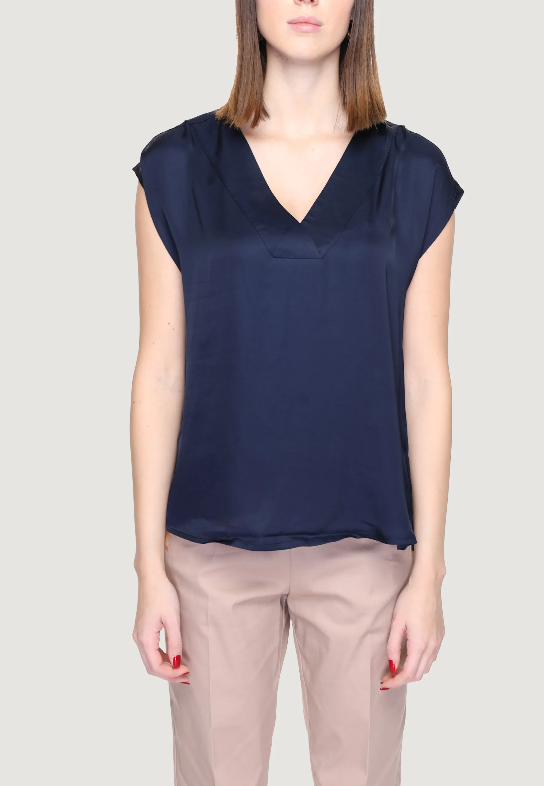 Blusa manica corta Street One  Blue scuro