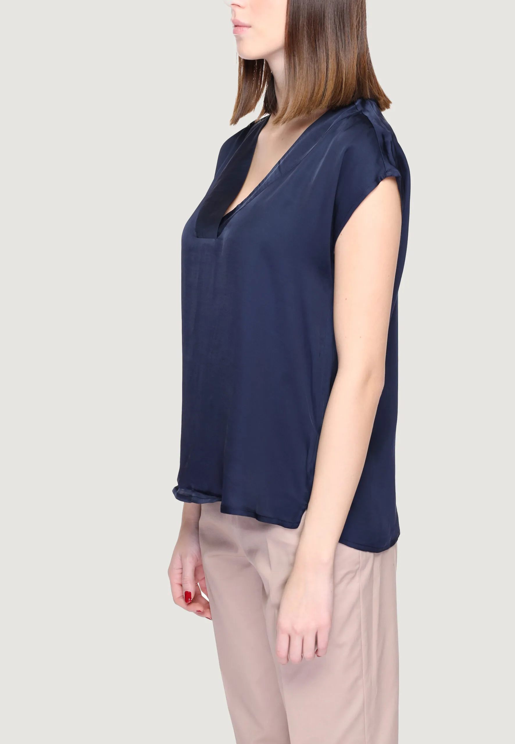 Blusa manica corta Street One  Blue scuro