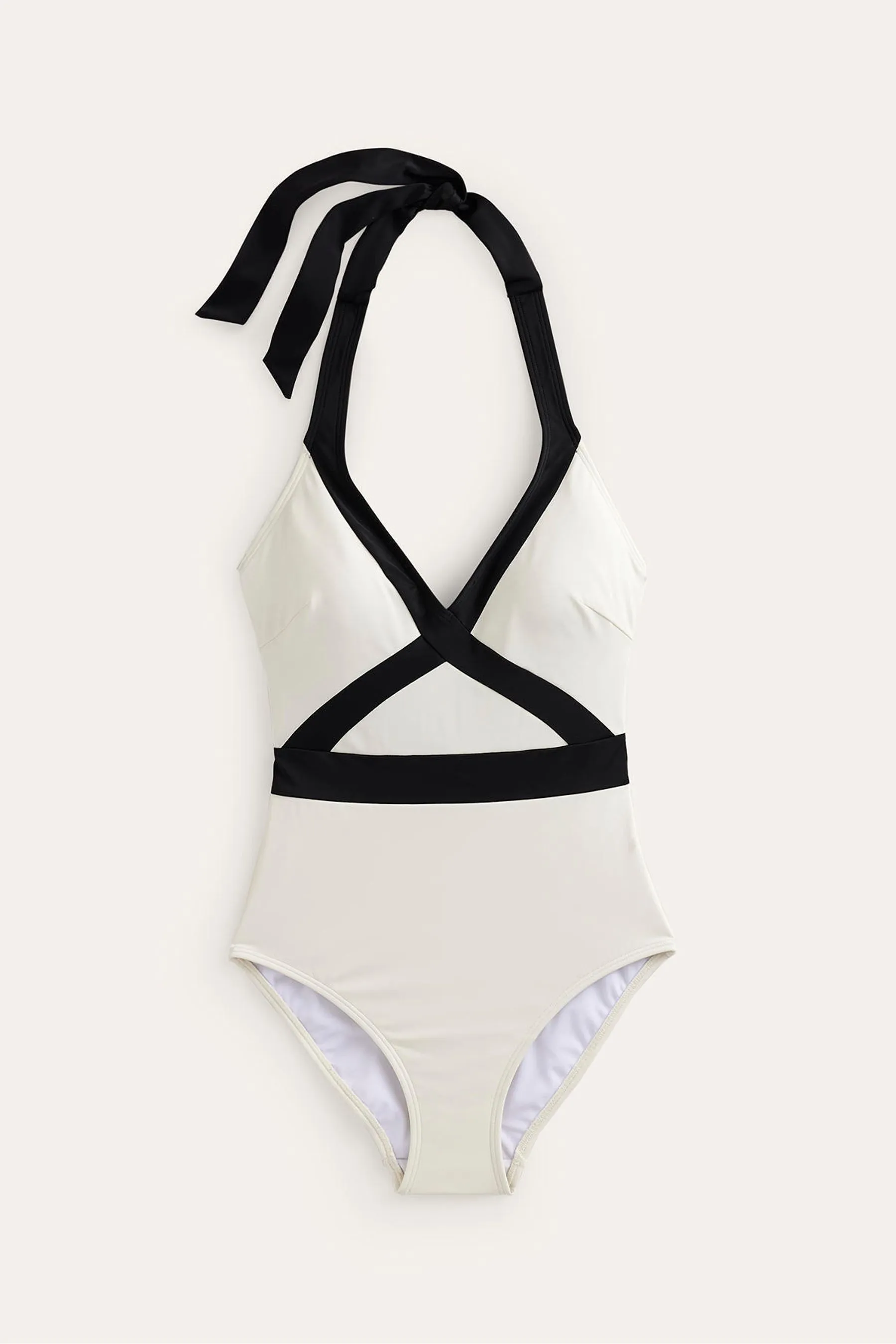 Boden - Kefalonia - Costume da bagno con scollo all'americana    