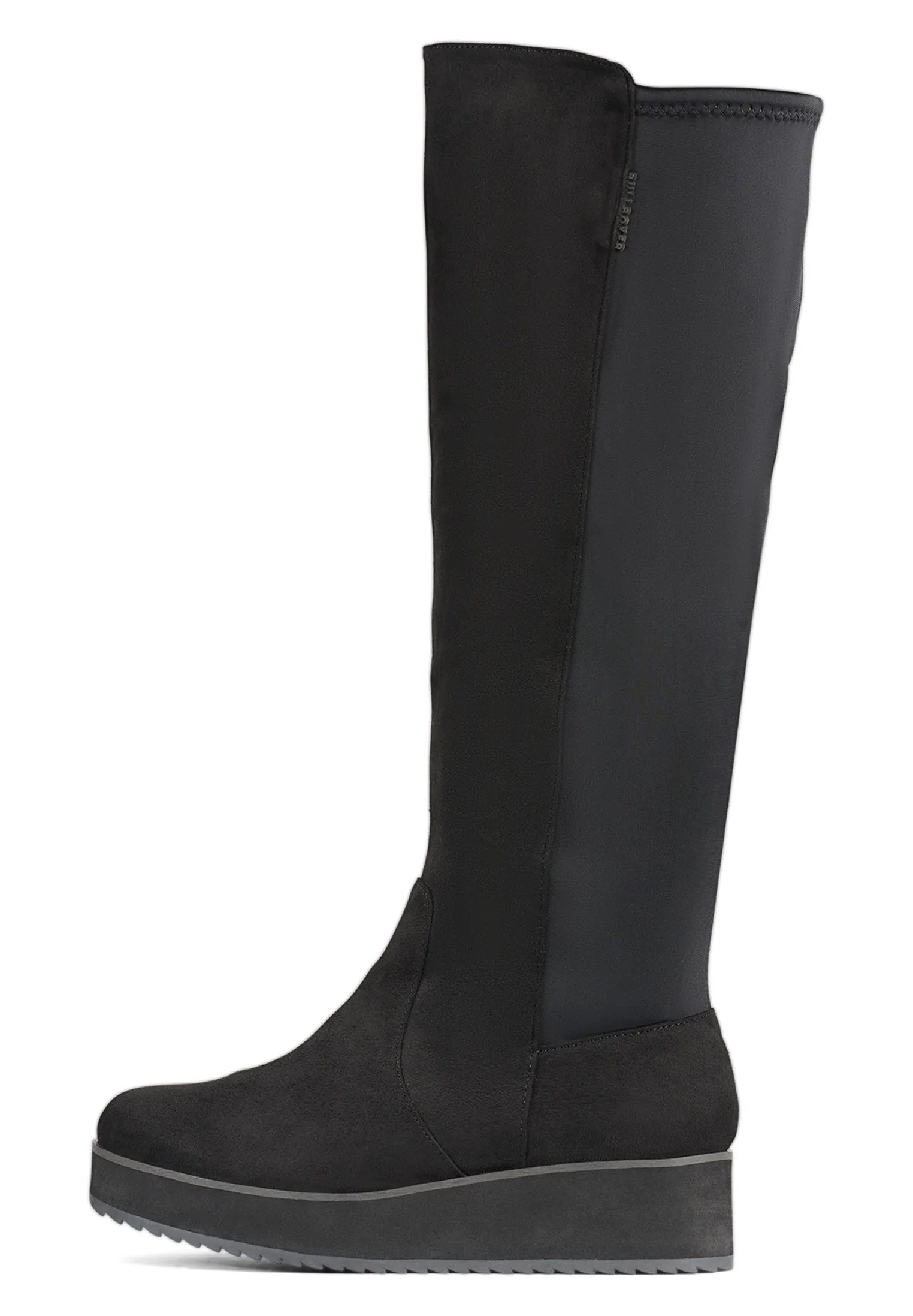 Boots with wedge heel