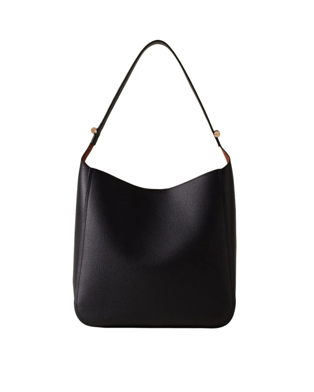 Borbonese - Borsa Hobo in pelle media Bolt | Studioarch.com