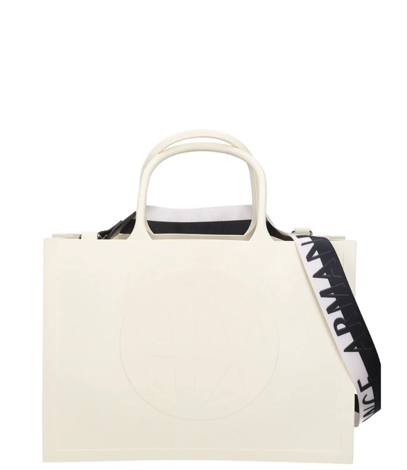 Borsa a mano milky bag size L