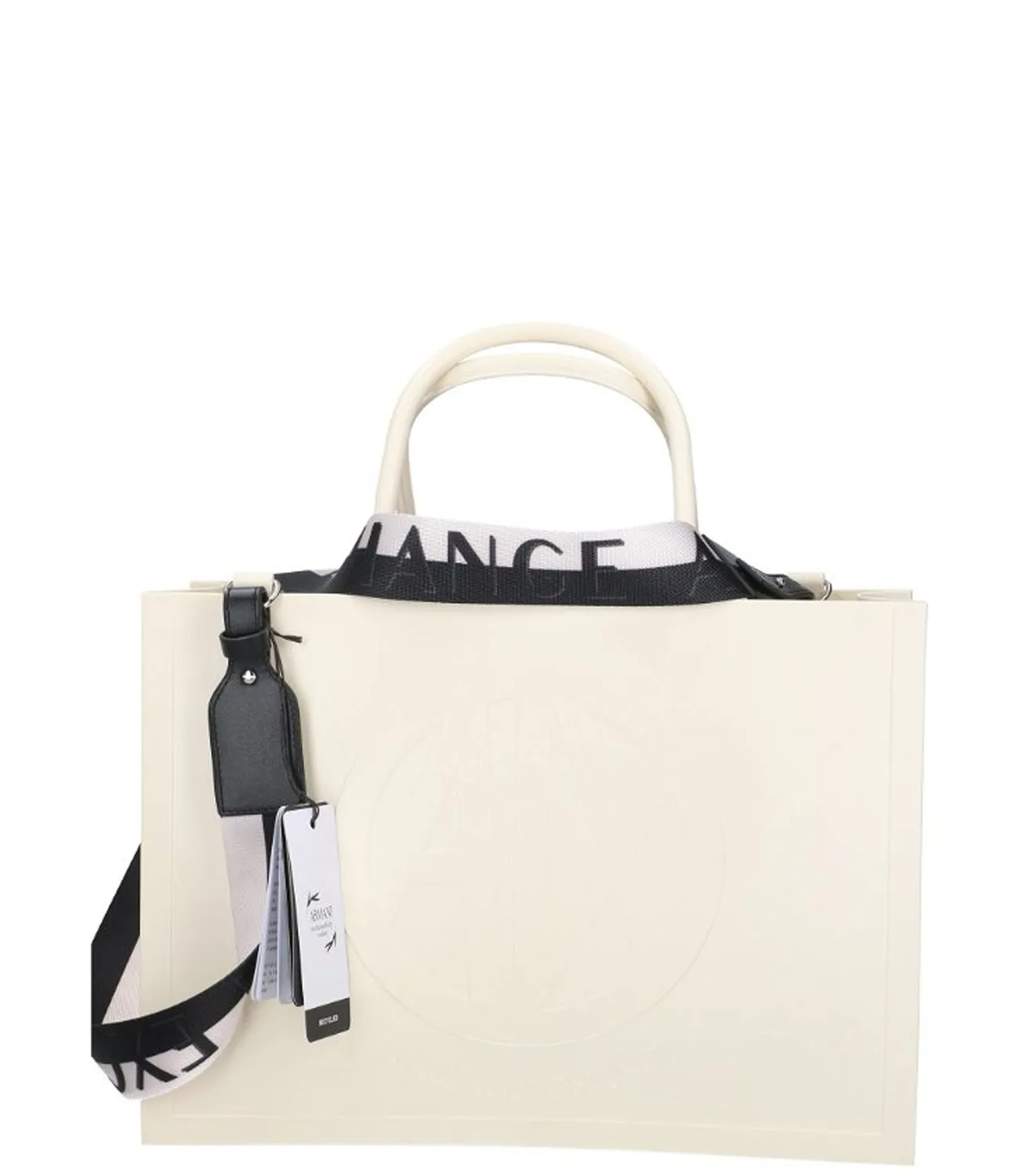 Borsa a mano milky bag size L