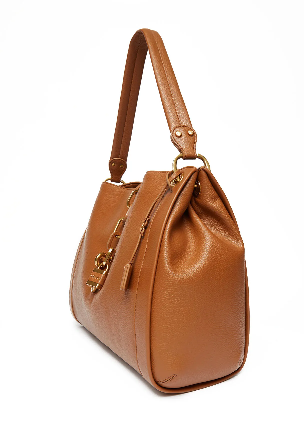 Borsa a spalla con catena gioiello
