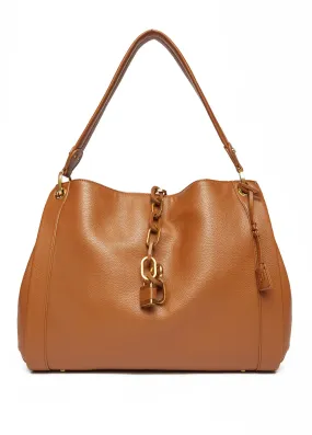 Borsa a spalla con catena gioiello