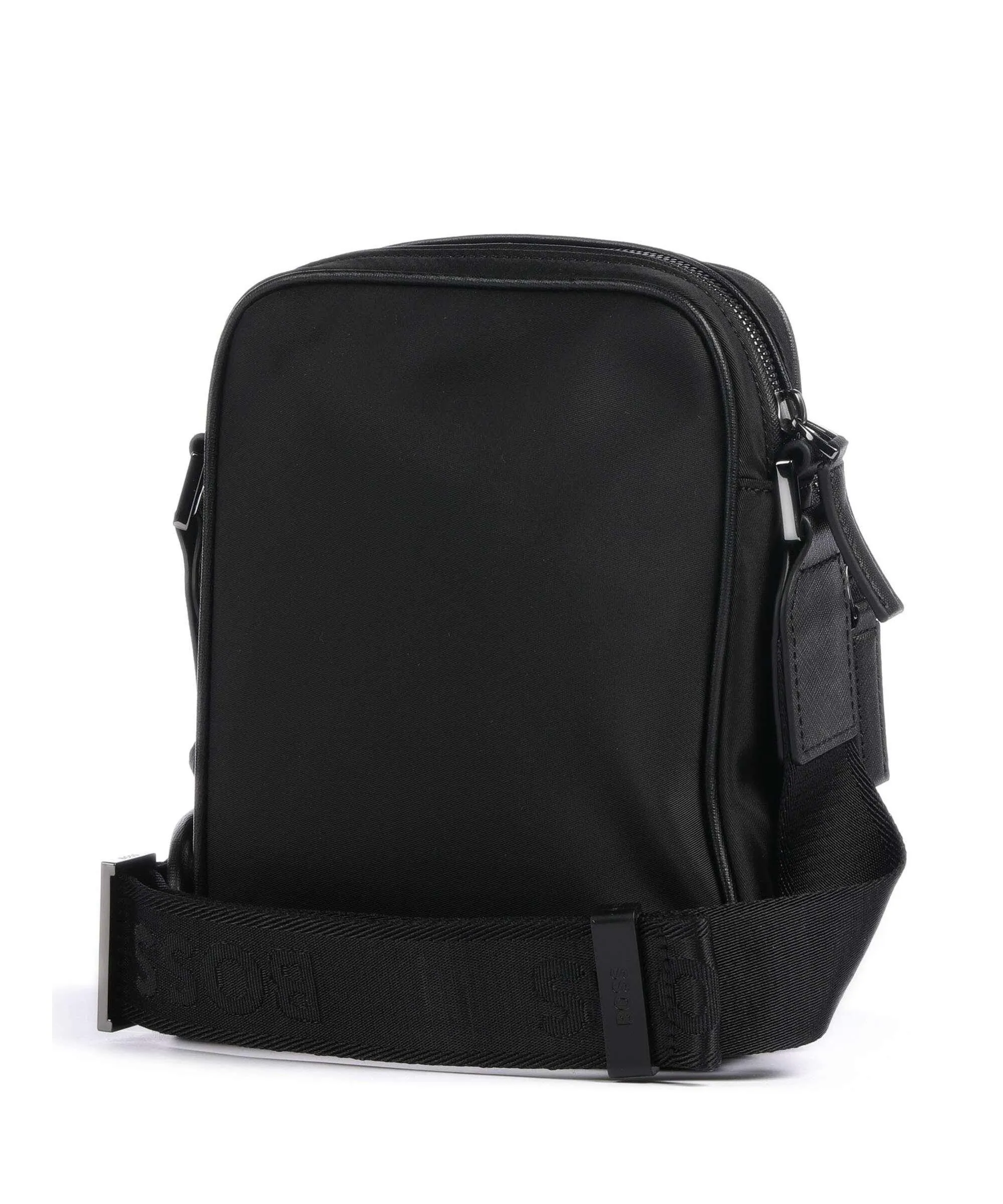 BOSS B Icon Nylon Crossbody Bag in Black
