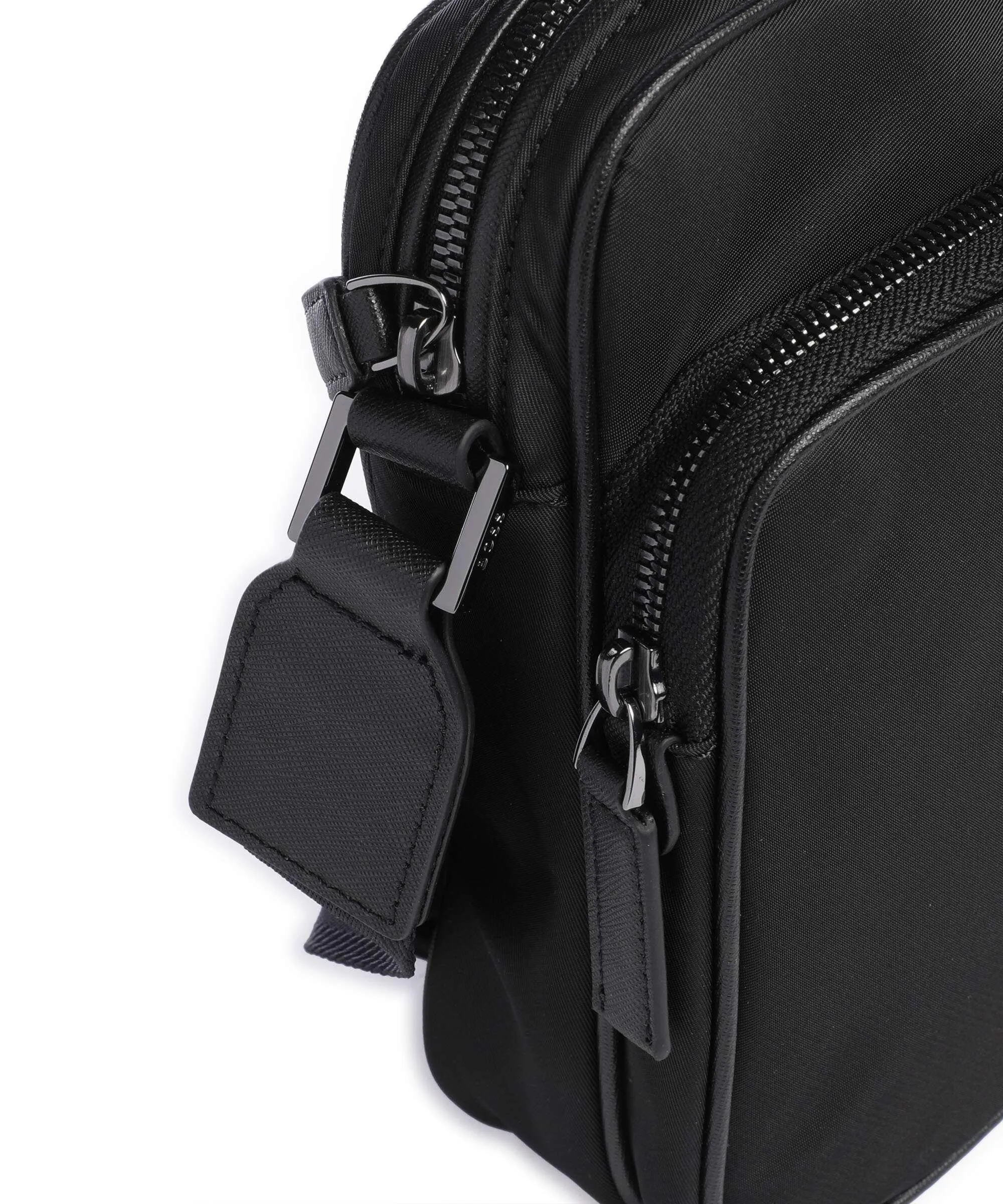 BOSS B Icon Nylon Crossbody Bag in Black