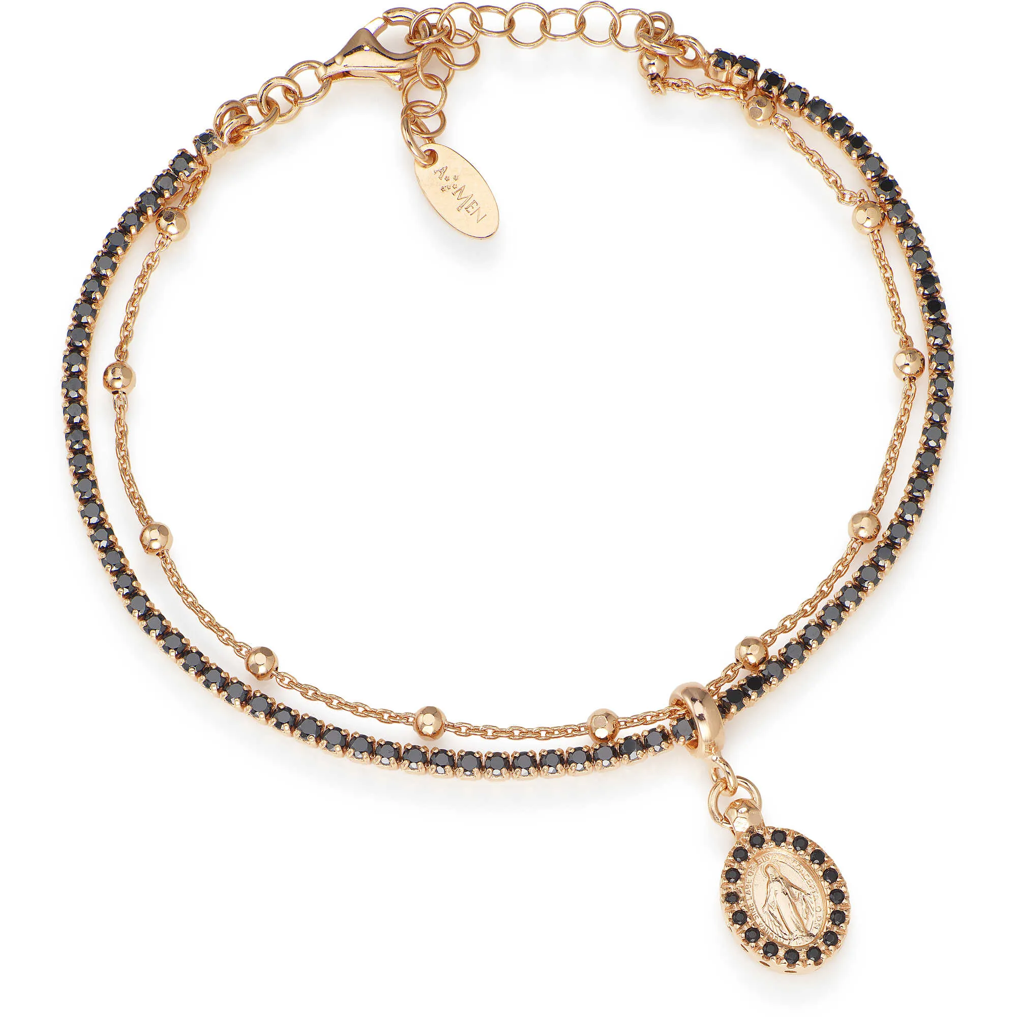bracciale donna gioielli Amen Tennis
