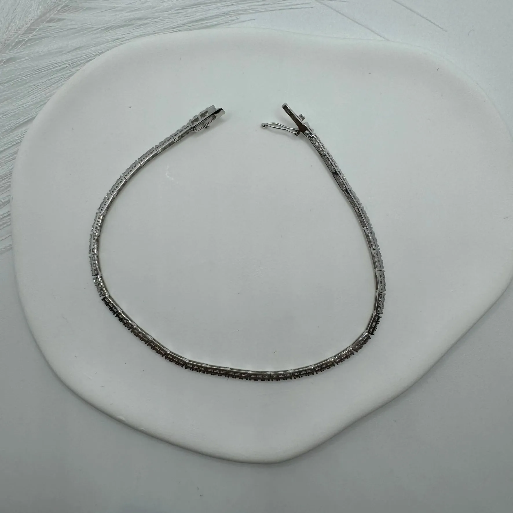Bracciale tennis oro