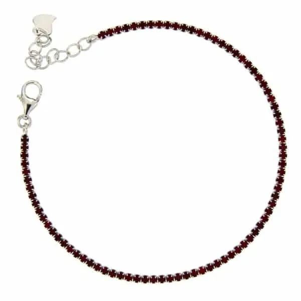 Bracciale Tennis Rosso