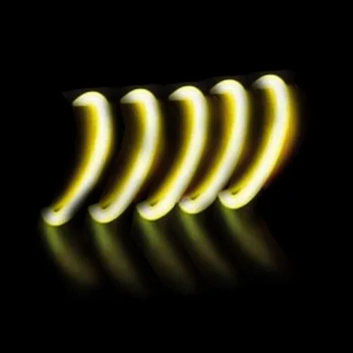 Braccialetti Luminosi Giallo Conf. 100 Pezzi