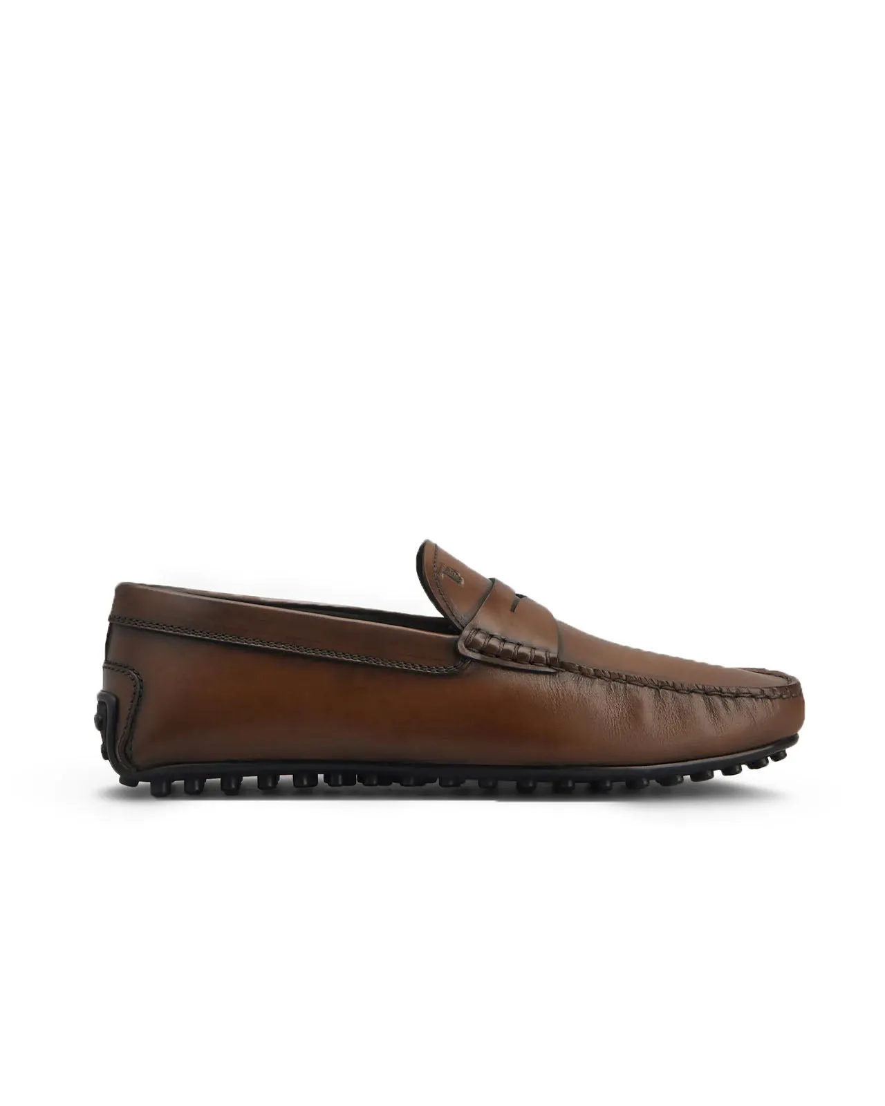 Brown Mocassino City Gommino