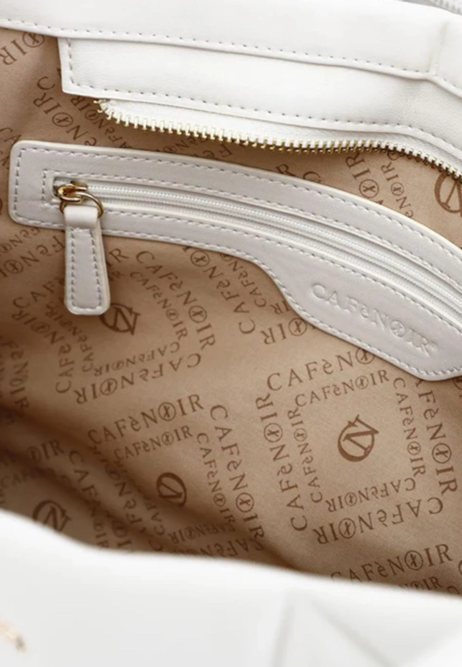 CAFENOIR Tote Bag White Cream for Women WA0602
